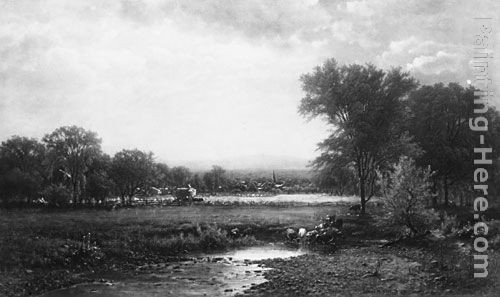 James McDougal Hart Pasture Scene